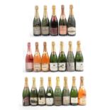 Charles Heidsieck 1982 Brut Champagne (two bottles), Möet & Chandon 1988 Champagne (one bottle),