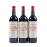 Château La Dominique 1995 Saint-Émilion (three bottles)