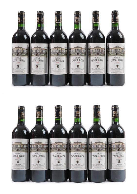 Château Léoville Barton 1994 Saint-Julien (twelve bottles)