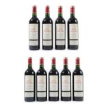 Château La Tour Figeac 1995 Saint Émilion (nine bottles)