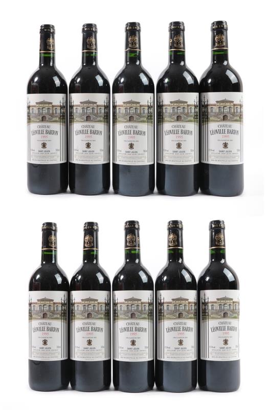 Château Léoville Barton 1995 Saint-Julien (ten bottles)