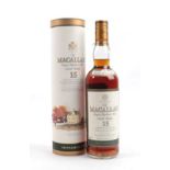 The Macallan Single Highland Malt Scotch Whisky 15 Years Old, distilled 1984, 43% vol 700ml, in