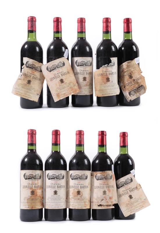 Château Léoville Barton 1982 Saint-Julien (ten bottles)