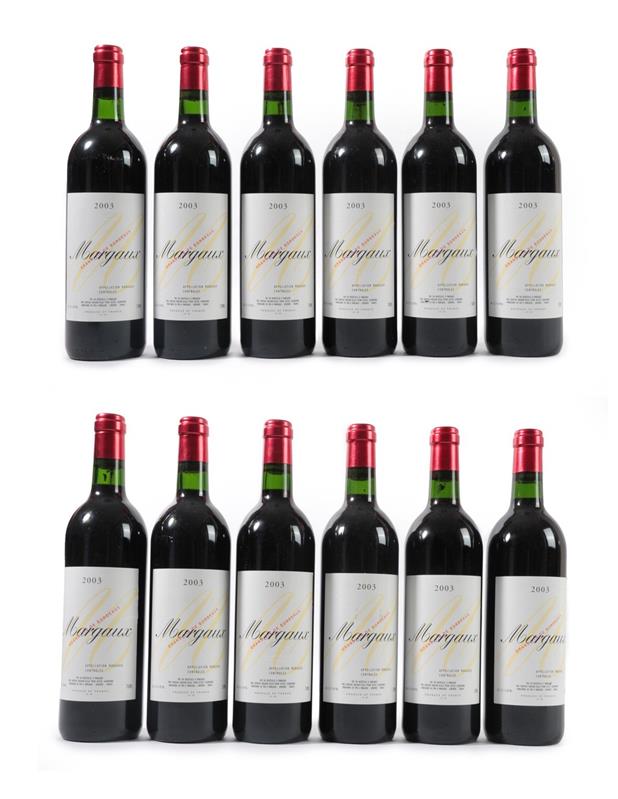 Château Rauzan-Ségla 2003 Margaux (twelve bottles)