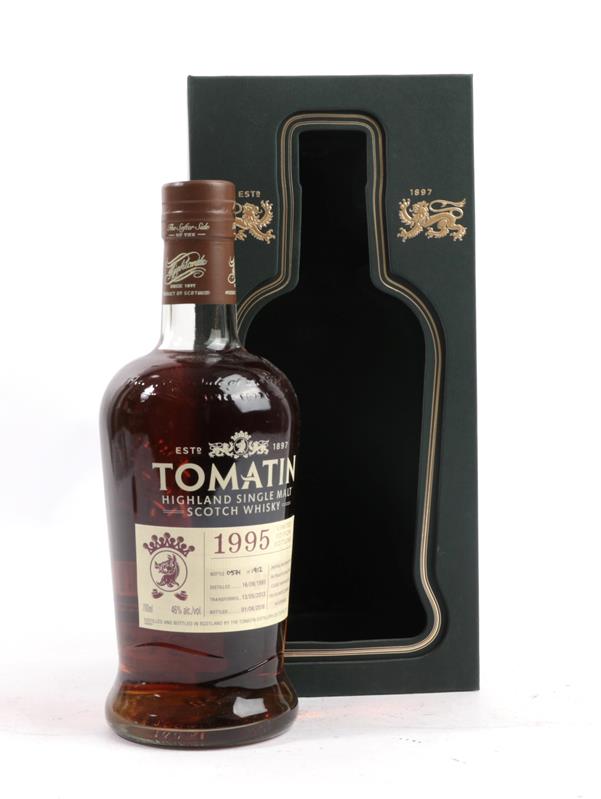 Tomatin 21 Year Old 1995 Highland Single Malt Scotch Whisky, bottle 571 of 1912, distilled 1995,