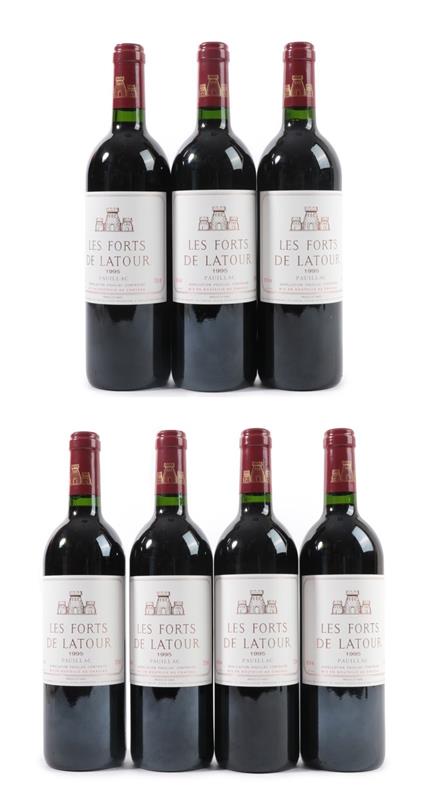 Château Latour ''Les Fortes De Latour'' 1995 Pauillac (seven bottles)