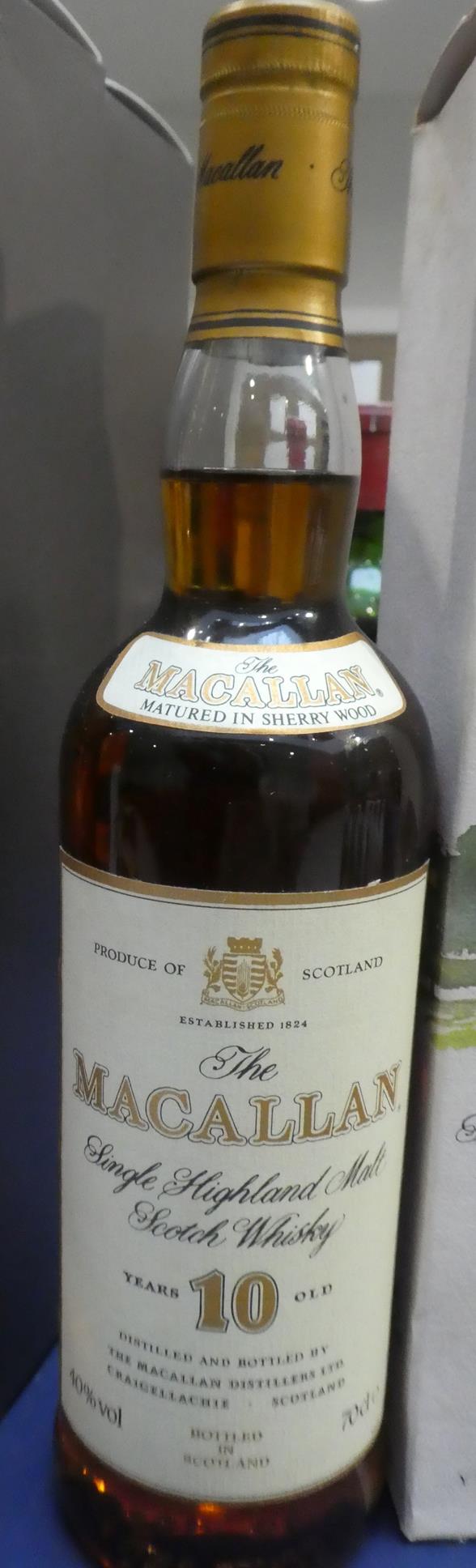 The Macallan 10 Years Old Single Highland Malt Scotch Whisky, 1990s bottling, 40% vol 70cl, in - Image 5 of 8