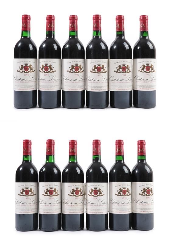 Château Laroze 1990 Saint-Émilion (twelve bottles)