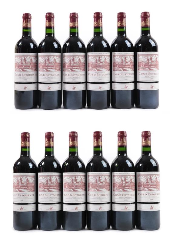 Château Cos D'Estournel 1996 Saint-Estephe (twelve bottles)