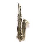 Tenor Saxophone By Jerome Thibouville-Lamy Made In Paris with accessories including mouthpiece