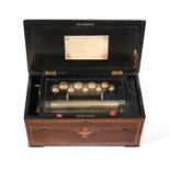 A Bells-En-Vue Musical Box Playing Eight Airs, By B. A. Bremond, Serial No. 16878, circa 1877,