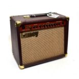 Laney LA30C Acoustic Amplifier burgundy, 50 watt, Made in UK by BLT Industries