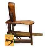 C S Osborne & Co. Saddlers Stitching Horse (US, 1942) together with a jaw clamp and Osbourne tool