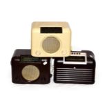 Popular British Wireless Sets By Bush: a good Bush DAC90A in cream case with second generation green