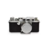 Leica IIIf Camera no.667860, with Leitz Summitar f2 50mm lens and The Synchronizes Leica booket