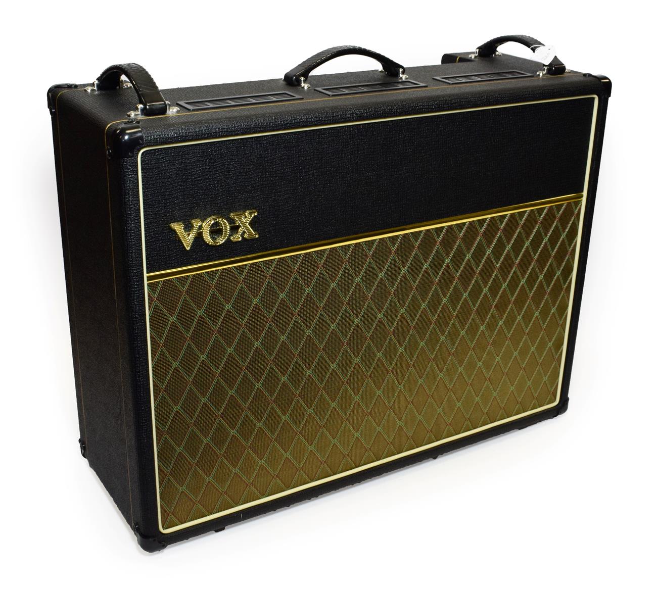 Vox AC30 CC2 Amplifier various controls including reverb, tremelo. tone and volume as well as