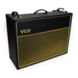 Vox AC30 CC2 Amplifier various controls including reverb, tremelo. tone and volume as well as