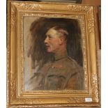 Sir Arthur Stockdale Cope (1857-1940) Portrait of an officer Monogrammed, oil on canvas, 42cm by
