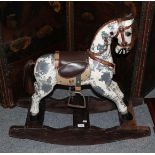 A 20th century rocking horse of small proportions