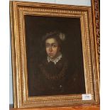 British School (18th/19th Century) Portrait of Edward VI, head and shoulders in a feigned oval Oil