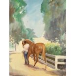 John Rattenbury Skeaping RA (1901-1980) ''The Stallion'' Signed and dated (19)72, titled verso,