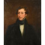 British School (19th century) Portrait of Henry Vigne, Master of the Epping Forest Harriers Oil on