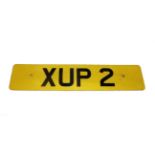 Cherished Registration Number: XUP 2, with retention certificate, expires 22 07 2025 sold with one