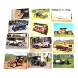 Motor Car Interest: A Collection of Colour Postcards and Photographs, to include three model
