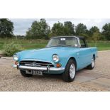 1964 Sunbeam Alpine Registration Number: ALJ 922B Date of First Registration: 26/06/1964 Engine