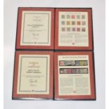 1887 QV Jubilee set fine used. 1902 KEVII fine used set both in presentation folders.