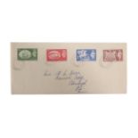 3/05/51 High Value FDC. A very difficult cover to find in this condition. With a cat £950