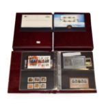 3 Royal Mail Albums in slip cases: Prestige Books from 1993-2019/ Mini Sheets/ Odd Presentation