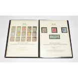 King Edward VII Complete Used set to £1 in presentation folder. 19 stamps in total.