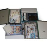 Four box files Large selection GB Smiler Sheets x 31 over £400 FV