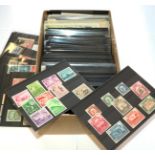 Small Box Commonwealth 200+ Stock cards better sets/part sets Mint and Used .1902 - 1960s Aden -