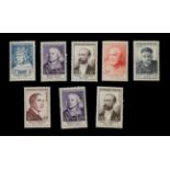1954 France Sg1215/1220 National Relief Fund full Set Unmounted mint cat £225 a difficult set to