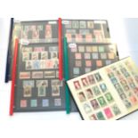 France four stock sheet and small stock book all mint stamps many high values from 1920/30/40 to