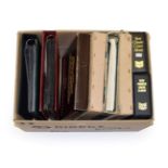 GB: Collection in carton comprising of 4 x albums of mint & used. 1d black (poor) run through of