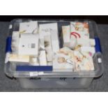 Swarovski; a collection of approximately forty Christmas decorations (in one box) . No condition