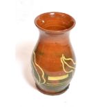 A Ewenny Claypits Pottery vase