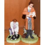 Two Royal Doulton figures 'Town Vet' and 'Country Vet' (2)