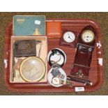A Tissot wristwatch, Rotary wristwatch Mickey Mouse Lorus wristwatch, mantel timepiece, watchmakers'