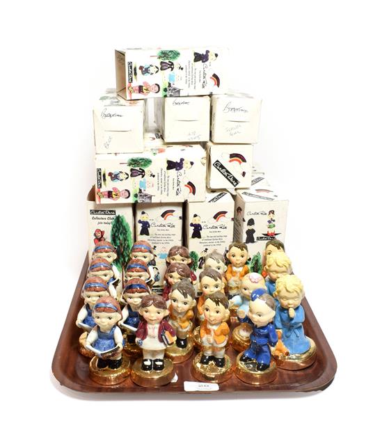 Twenty Carltonware 'Carlton Kids' models of children including 'School Boy' and 'School Girl', all