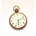 9ct gold pocket watch