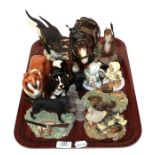 Beswick dogs Collie and King Charles Spaniels together with various country artists and other Border