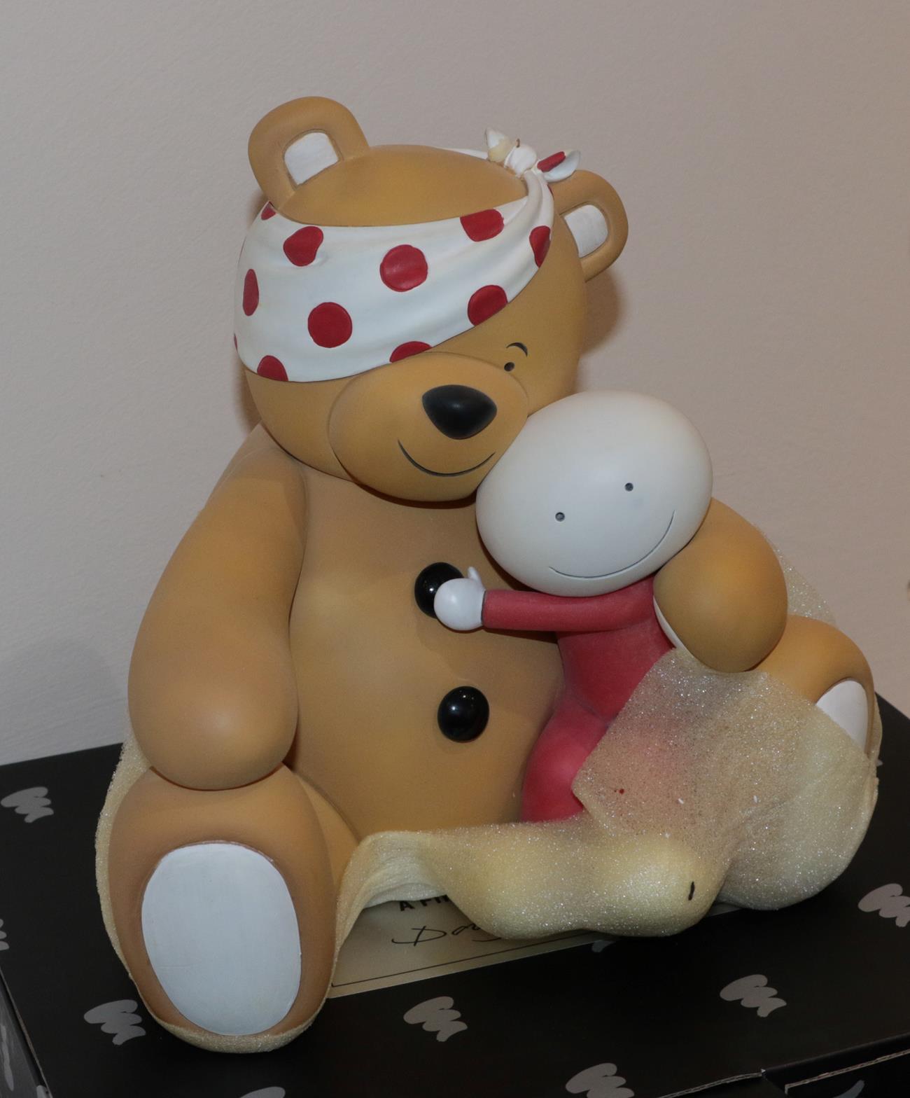 Doug Hyde (b.1972) ''Pudsey'' Signed and numbered 421/595, cold cast porcelain, 23.5cm high Sold