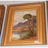 P.A.Hines (19th/20th century) Welsh landscape, signed, oil on canvas 34.5cm by 24.5cm