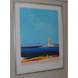 Donald Hamilton Fraser RA (1929-2009) ''The Lighthouse'' Signed and numbered 110/200, screenprint,