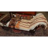 A Baluch flatwoven salt bag, Anatolian flat weave rug, Anatolian flat weave bag, a Baluch bag, an