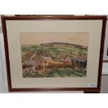 Philip Naviasky (1894-1983) ''Goathland'' Signed and dated 1945, watercolour, 26cm by 36cm Artist'